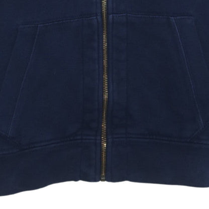 Polo Ralph Lauren Men's Navy Full Zip Hoodie Size M Cotton Blend