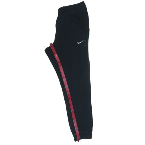 Nike Men's Black Fleece Joggers M Regular Fit Casual Sportswear