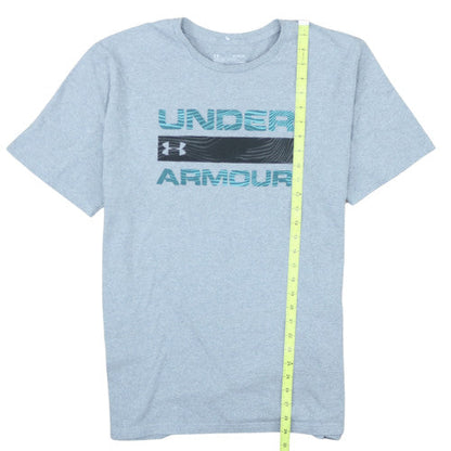 Under Armour Men's Grey XL HeatGear Short Sleeve T-Shirt
