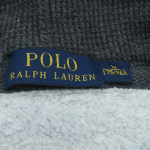 Polo Ralph Lauren Men's Blue Full Zip Hoodie Size M Classic Style