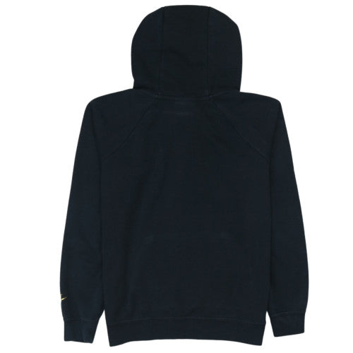 Nike Women's Black Medium Pullover Hoodie with Gold Logo