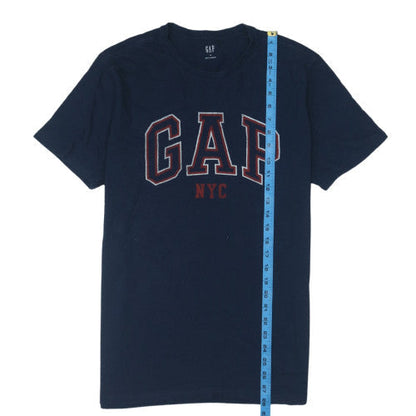 GAP Men's Blue NYC Logo Cotton Crew Neck T-Shirt Size M