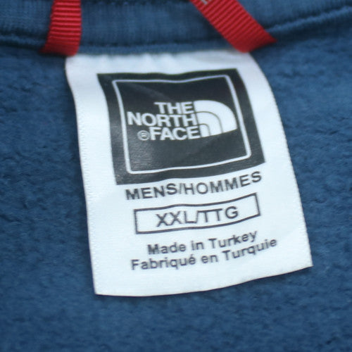 The North Face Men's Blue Pullover Sweatshirt 2XL Regular Fit