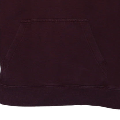 Vans Men's Brown Pullover Hoodie S Regular Fit Graphic Fleece