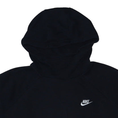 Nike Men's Black 2XL Pullover Hoodie with Logo Pocket Fleece