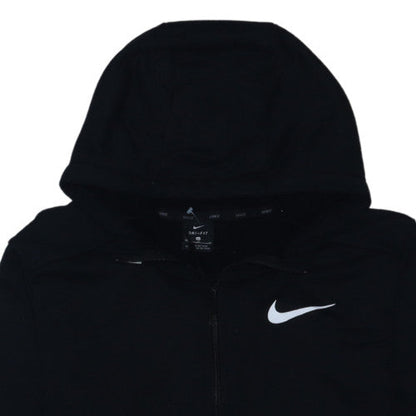 Nike Men's Black Dri-Fit Full Zip Hoodie Size M Sports Jacket