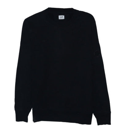 C.P. Company Mens Black Crew Neck Pullover Sweatshirt Size M