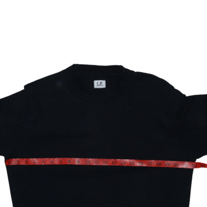 C.P. Company Mens Black Crew Neck Pullover Sweatshirt Size M