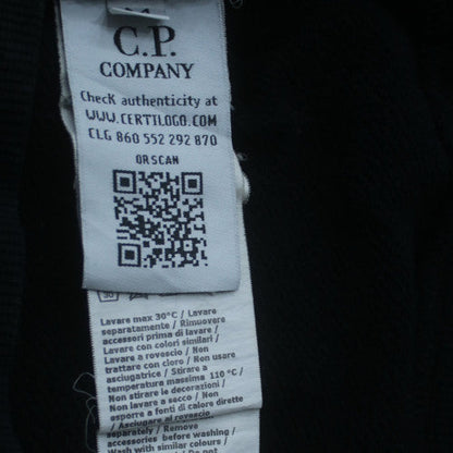 C.P. Company Mens Black Crew Neck Pullover Sweatshirt Size M