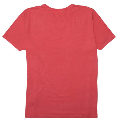 Nautica Men's Red Crew Neck Short Sleeve Graphic T-Shirt XL