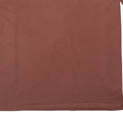 Tommy Hilfiger Men's Brown 3XL Crew Neck Cotton T-Shirt
