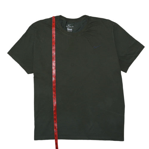 Nike Men's Green Dri-FIT 4XL Crew Neck Short Sleeve T-Shirt