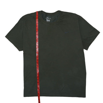 Nike Men's Green Dri-FIT 4XL Crew Neck Short Sleeve T-Shirt