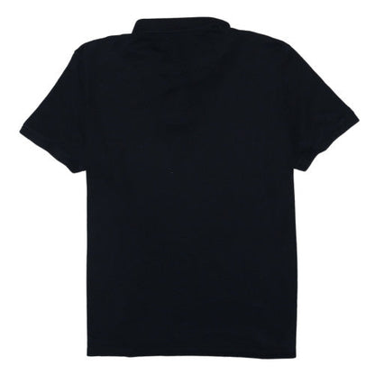 Calvin Klein Men's Black XL Regular Fit Cotton Polo Shirt