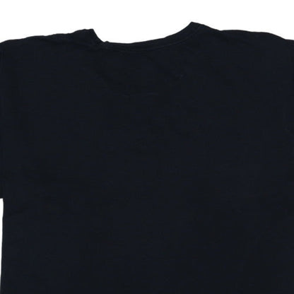 Calvin Klein Men's Black Cotton Crew Neck XL Regular Fit T-Shirt