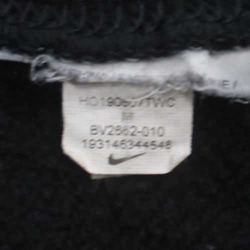 Nike Mens Black Regular Fit Crew Neck Pullover Sweatshirt M