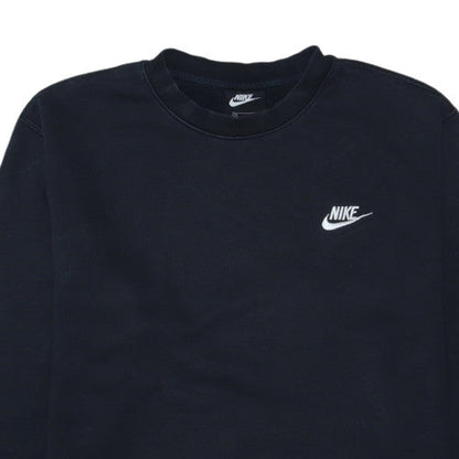 Nike Mens Black Regular Fit Crew Neck Pullover Sweatshirt M