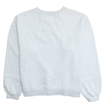 Tommy Jeans Women's Grey Cotton Blend Pullover Sweatshirt Size L