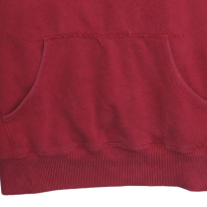 Ralph Lauren Polo Jeans Red Hoodie Men's M Pullover Fleece