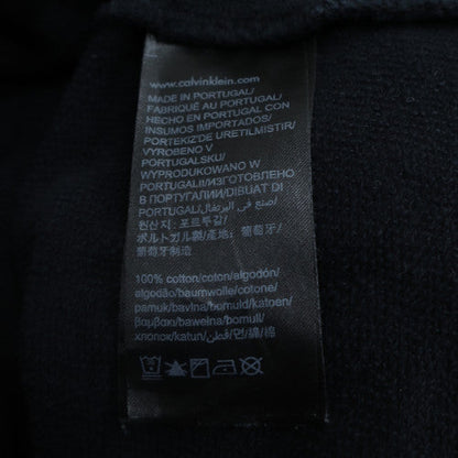 Vans Mens Black Full Zip Hoodie Large Cotton Fleece Skateboarding