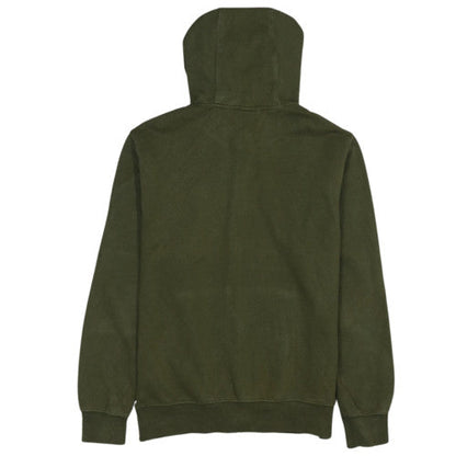 Nike Men Green Full Zip Fleece Hoodie Size S Regular Fit