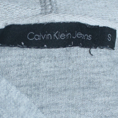 Calvin Klein Jeans Men's Grey Full Zip Hoodie Size S