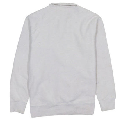 Champion Men's White XS 1/4 Zip Fleece Sweatshirt