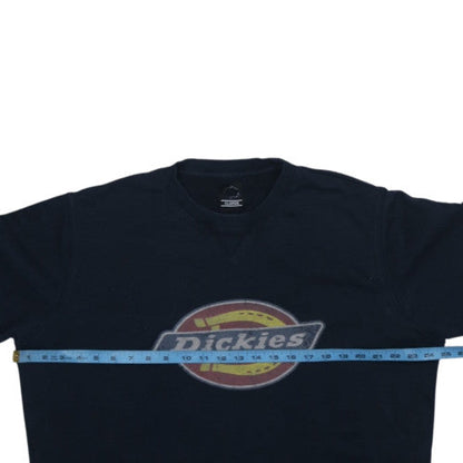 Dickies Men’s Blue XL Pullover Sweatshirt Crew Neck Logo Print