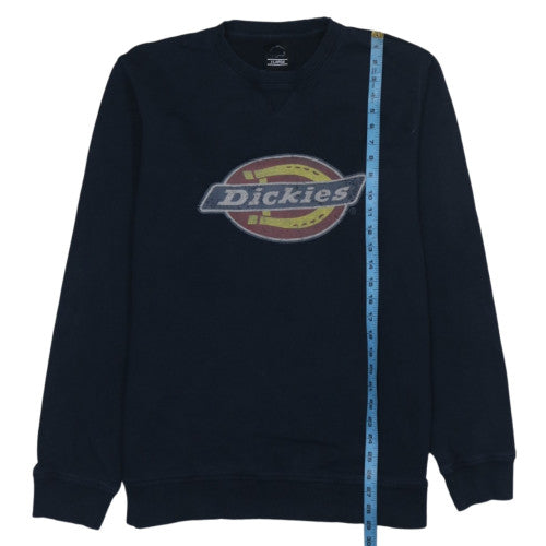 Dickies Men’s Blue XL Pullover Sweatshirt Crew Neck Logo Print
