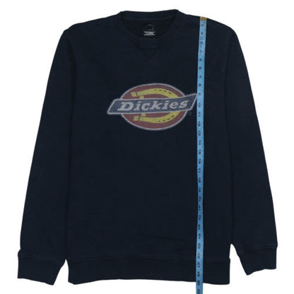 Dickies Men’s Blue XL Pullover Sweatshirt Crew Neck Logo Print