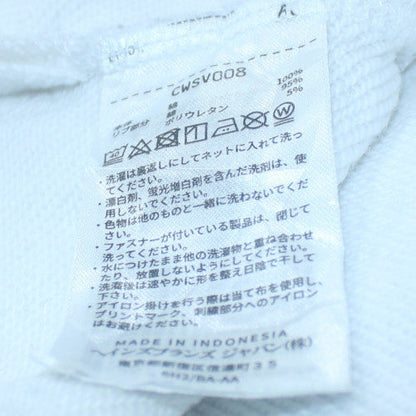 Champion Men's White Crew Neck Sweatshirt CWS Logo Size One Size
