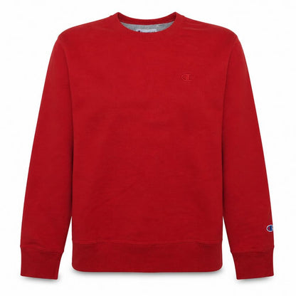 Champion Men's Red Crew Neck Sweatshirt M Classic Fit Athletic