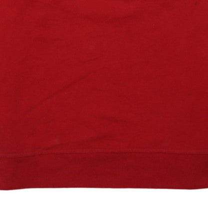 Champion Men's Red Crew Neck Sweatshirt M Classic Fit Athletic