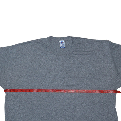 Russell Athletic Men's Grey 3XL Crew Neck NuBlend T-Shirt