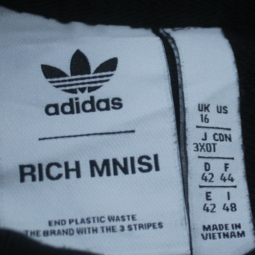 Adidas Rich Mnisi Women's Black Multicolour Crew Neck Sweatshirt UK 16