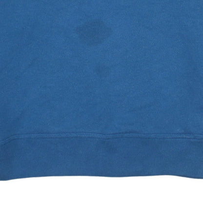 Champion Men's Blue Crew Neck Pullover Sweatshirt Size M