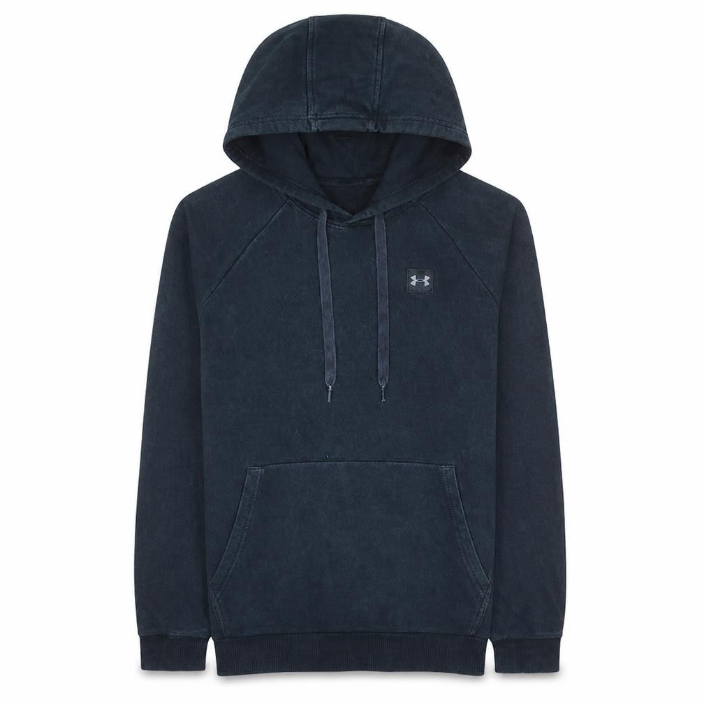 Under Armour Men's Black Pullover Hoodie Small Cotton Blend