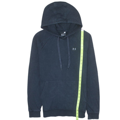 Under Armour Men's Black Pullover Hoodie Small Cotton Blend