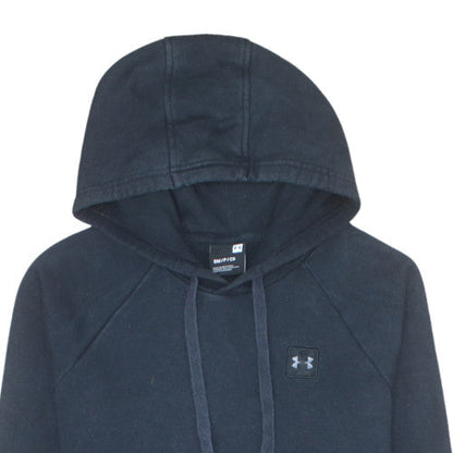 Under Armour Men's Black Pullover Hoodie Small Cotton Blend