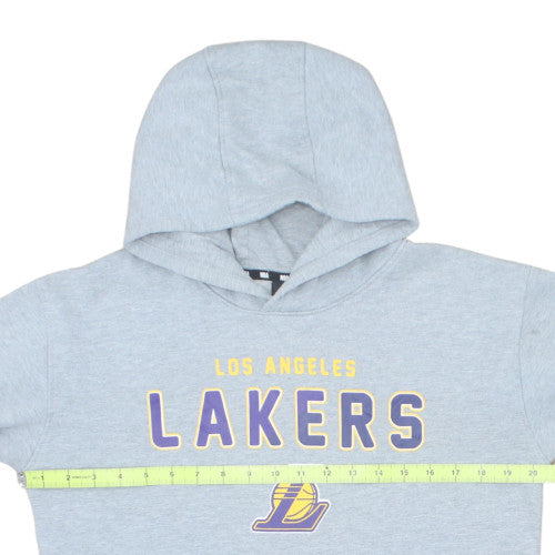 Anko Active Youth Grey Los Angeles Lakers Pullover Hoodie Size 14