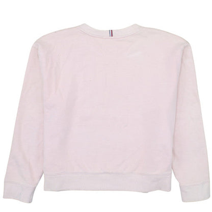 Tommy Hilfiger Women Pink Crew Neck Pullover Sweatshirt M