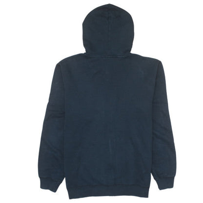 Adidas Originals Mens Black Full Zip Hoodie Size M Zip Logo Hooded