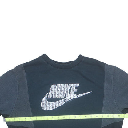 Nike Men's Blue Graphic Logo Pullover Sweatshirt Size S