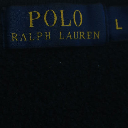 Ralph Lauren Men's Black Crew Neck Pullover Sweatshirt Size L