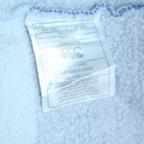 Canterbury Men's Blue XL 1/2 Zip Striped Rugby Sweatshirt