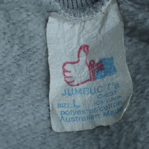 Jumbug T's Women Light Grey Koala Graphic Pullover Sweatshirt L