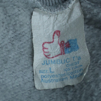 Jumbug T's Women Light Grey Koala Graphic Pullover Sweatshirt L