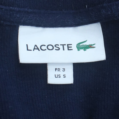Lacoste Men's Blue 1/2 Zip Cotton Sweatshirt Size S