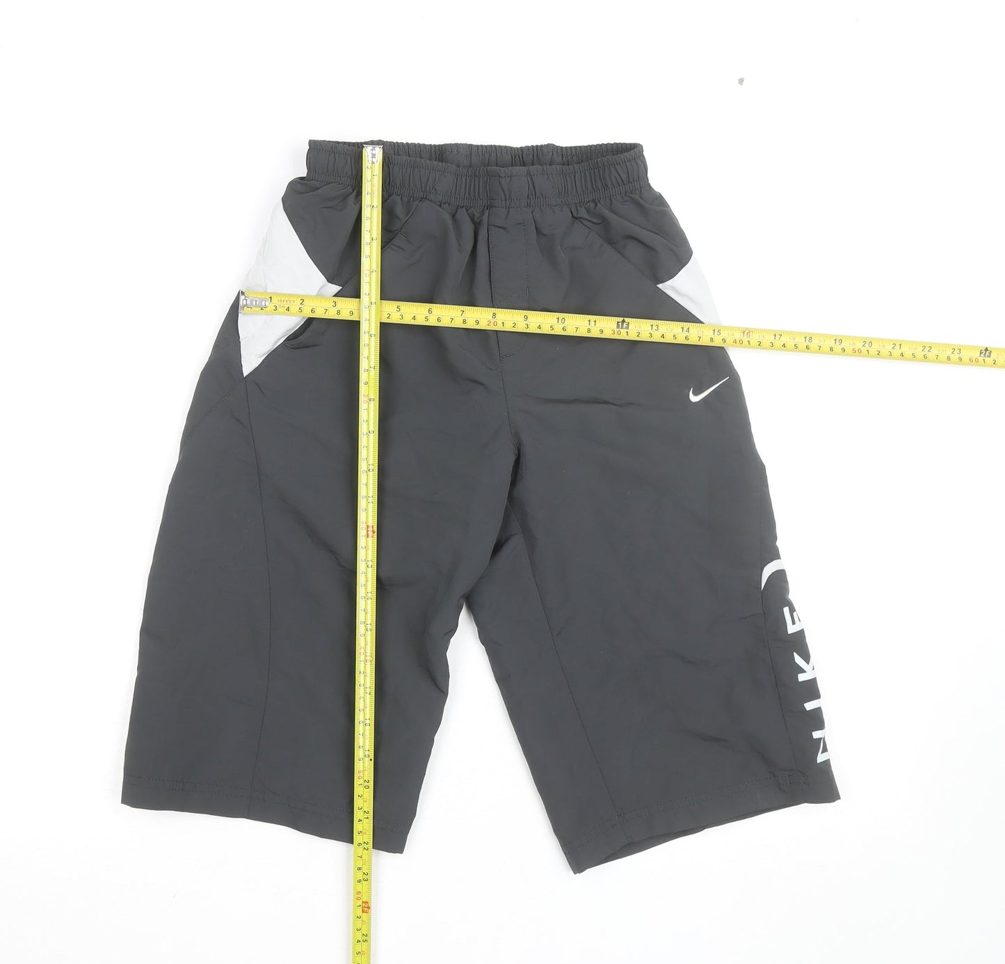 Nike Boys Black Athletic Shorts M 11-12 Years Quick Dry Sportswear