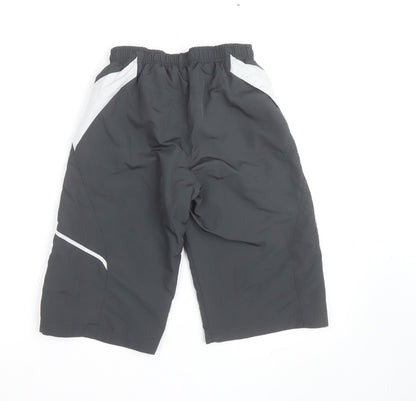 Nike Boys Black Athletic Shorts M 11-12 Years Quick Dry Sportswear